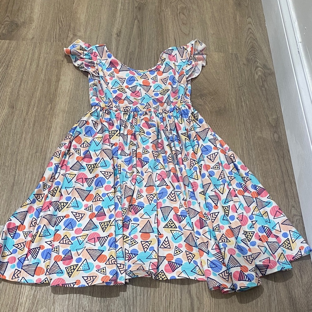 Dot Dot Smile Girls Twirl Dress